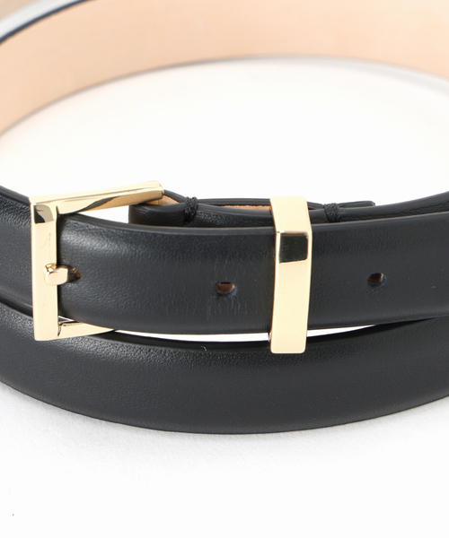 IENA(イエナ)の「MANUELA/マヌエラ 20mm LEATHER BELT(ベルト・レディース・ブラウン/ブラック・FREE)」の8枚目の写真