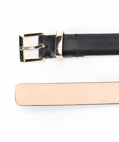 IENA(イエナ)の「MANUELA/マヌエラ 20mm LEATHER BELT(ベルト・レディース・ブラウン/ブラック・FREE)」の9枚目の写真