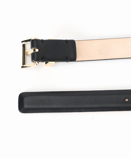 IENA(イエナ)の「MANUELA/マヌエラ 20mm LEATHER BELT(ベルト・レディース・ブラウン/ブラック・FREE)」の10枚目の写真