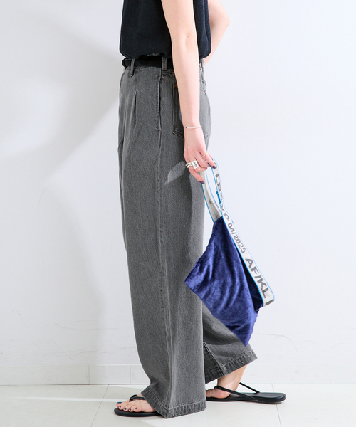 B.C STOCK（ベーセーストック）の「《追加3》ウォッシャブル / DU JOUR/デュ ジュール TROUSER JEAN（その他パンツ・レディース・ネイビー/チャコールグレー/ブルー系その他・36/38）」の9枚目の写真