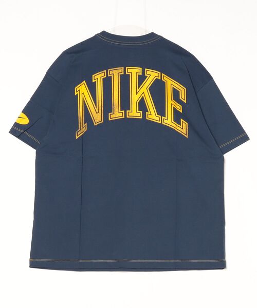 NIKE（ナイキ）の「ナイキ  NSW ストリート OS S/S NIKE（Tシャツ/カットソー・レディース・ネイビー/ホワイト/ブラック・L/M）」の4枚目の写真