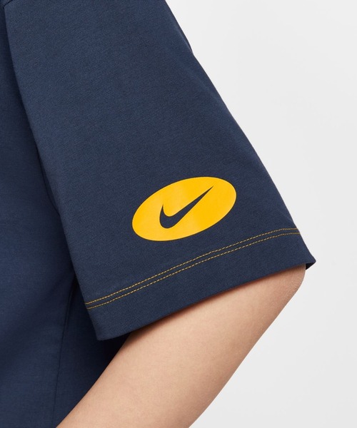 NIKE（ナイキ）の「ナイキ  NSW ストリート OS S/S NIKE（Tシャツ/カットソー・レディース・ネイビー/ホワイト/ブラック・L/M）」の11枚目の写真