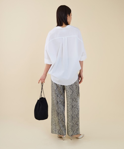 marmors(マルモア)の「【marmors】original python print pants(その他パンツ・レディース・グレー/ブラウン・36)」の8枚目の写真