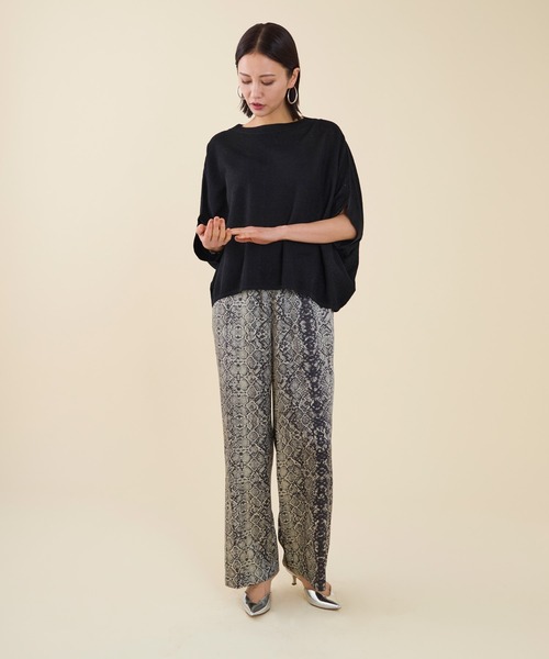 marmors(マルモア)の「【marmors】original python print pants(その他パンツ・レディース・グレー/ブラウン・36)」の10枚目の写真