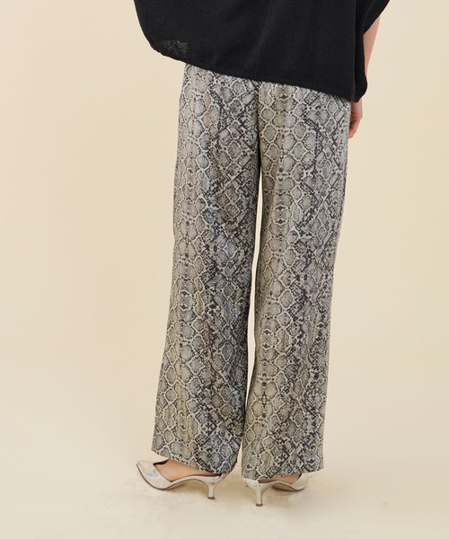 marmors(マルモア)の「【marmors】original python print pants(その他パンツ・レディース・グレー/ブラウン・36)」の13枚目の写真