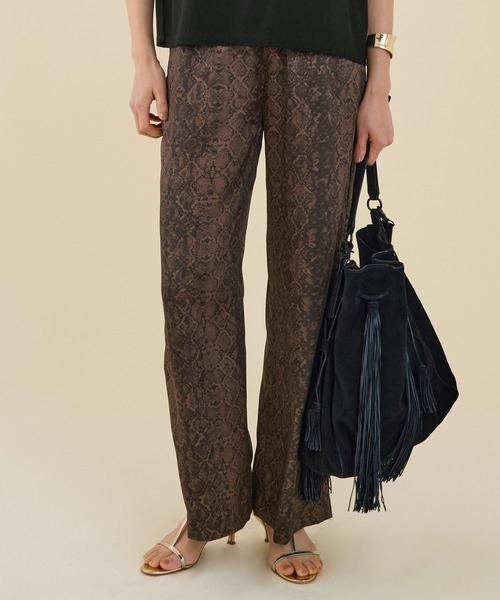 marmors(マルモア)の「【marmors】original python print pants(その他パンツ・レディース・グレー/ブラウン・36)」の22枚目の写真