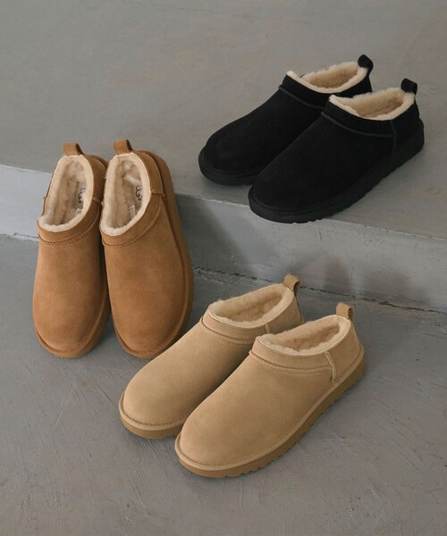 国内EXCLUSIVE】＜UGG＞クラシック マイクロ ショートブーツ