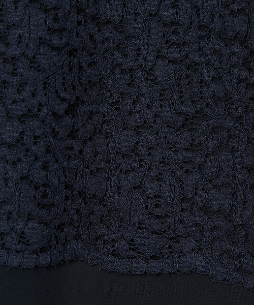 K.T KIYOKO TAKASE(キヨコタカセ)の「リネンコードレース レイヤード風ブラウス(シャツ/ブラウス・レディース・ネイビー/チャコール・7号/9号)」の19枚目の写真