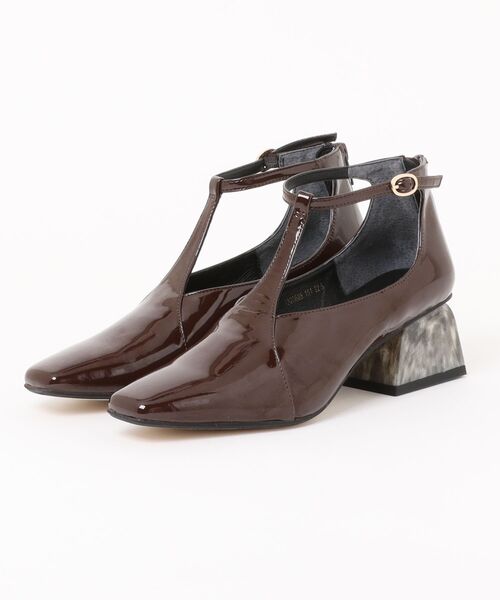 cava cava（サヴァサヴァ）の「ネックTストラップパンプス　1320685（パンプス・レディース・ブラック/グレイッシュベージュ/ボルドー・23cm/23.5cm/24cm/24.5cm/22.5cm）」の8枚目の写真