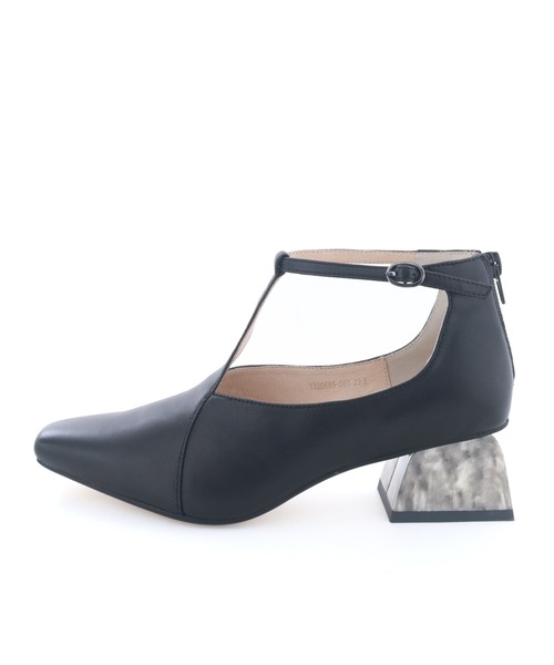 cava cava（サヴァサヴァ）の「ネックTストラップパンプス　1320685（パンプス・レディース・ブラック/グレイッシュベージュ/ボルドー・23cm/23.5cm/24cm/24.5cm/22.5cm）」の10枚目の写真