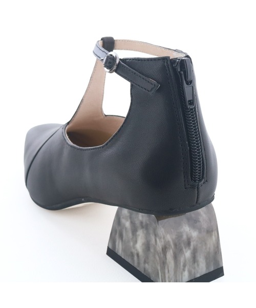 cava cava（サヴァサヴァ）の「ネックTストラップパンプス　1320685（パンプス・レディース・ブラック/グレイッシュベージュ/ボルドー・23cm/23.5cm/24cm/24.5cm/22.5cm）」の17枚目の写真