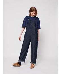 BOBO CHOSES（ボボショーズ）の「Denim stripe dungaree（サロペット/オーバーオール）」
