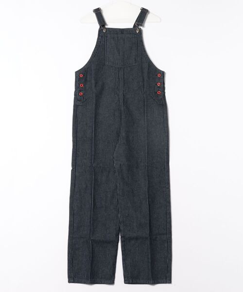 BOBO CHOSES(ボボショーズ)の「Denim stripe dungaree(サロペット/オーバーオール・レディース・ネイビー・S/M/L/XS/XL)」の13枚目の写真