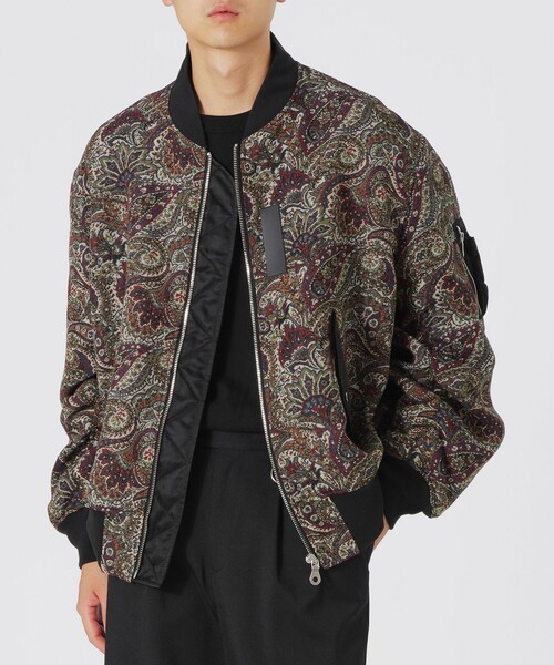 LOVELESS（ラブレス）の「ゴブランペイスリーMA-1（MA-1・メンズ・グリーン系その他6・L/S/M）」の10枚目の写真
