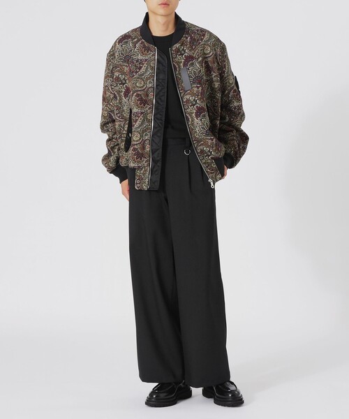 LOVELESS（ラブレス）の「ゴブランペイスリーMA-1（MA-1・メンズ・グリーン系その他6・L/S/M）」の2枚目の写真