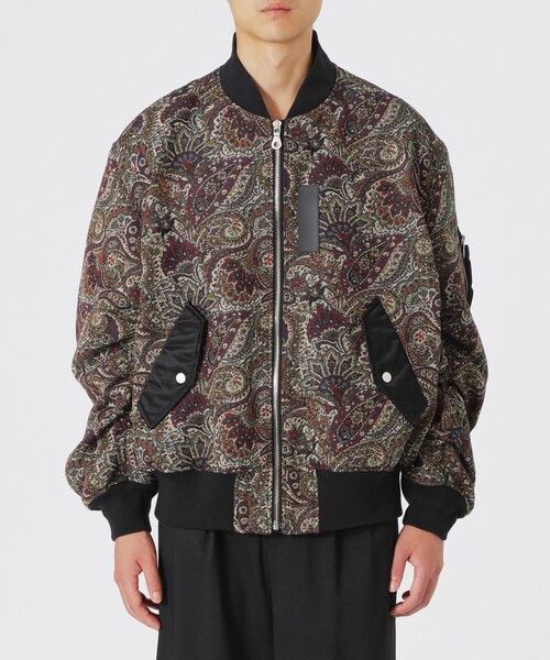 LOVELESS（ラブレス）の「ゴブランペイスリーMA-1（MA-1・メンズ・グリーン系その他6・L/S/M）」の3枚目の写真
