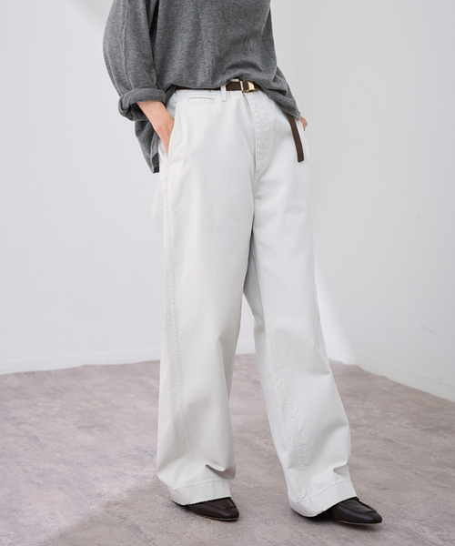 フレームワークDRAWING CHINO PANTS Spickand Span フレームワークDRAWING CHINO PANTS Spickand Span