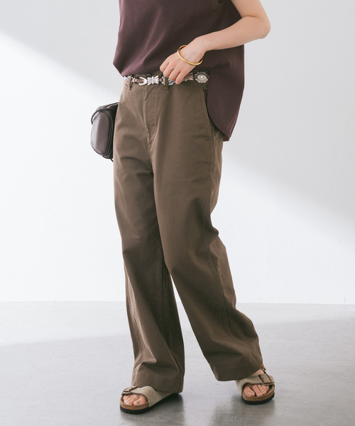 【美品】FRAMeWORK OVER SIZED CHINO パンツ　40 ≪追加≫OVER SIZED CHINO パンツ（チノパンツ）｜FRAMeWORK