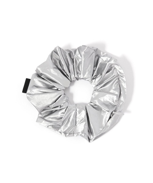 niko and...（ニコアンド）の「ZIP付きメタルシュシュ（シュシュ・レディース・ホワイト/ブラック/グレー・0）」の4枚目の写真