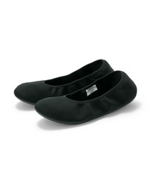 婦人　撥水フラットバレエシューズ