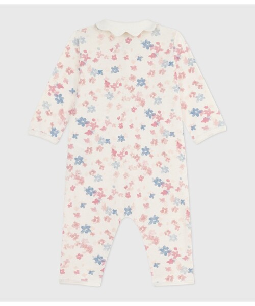 PETIT BATEAU(プチバトー)の「足なしロンパース(ロンパース・キッズ・ホワイト系その他・3MONTH/6MONTH/12MONTH)」の2枚目の写真