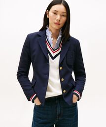 TOMMY HILFIGER | プントトーナルクレストスリムブレザー(その他アウター)
