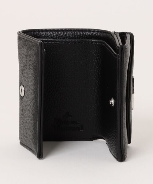 Vivienne Westwood（ヴィヴィアンウエストウッド）の「ENVELOPE BILLFOLD（財布・メンズ・ブラック/シルバー・FREE）」の5枚目の写真