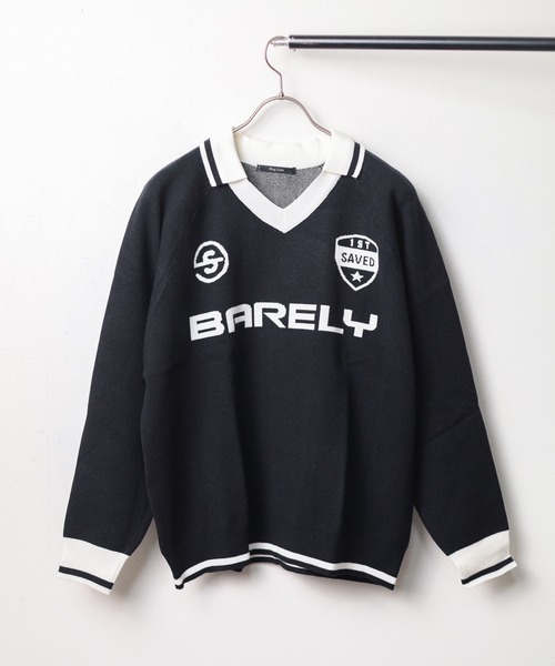 ARCHIVER(アーカイバ)の「●Bling leads●JQDゲームニットスキッパー(Tシャツ/カットソー・メンズ・ネイビー/レッド/ホワイト/ブラック・LARGE/MEDIUM)」の3枚目の写真