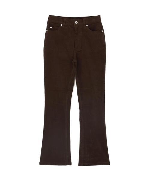 NATURAL BEAUTY BASIC（ナチュラルビューティーベーシック）の「◇ブーツカットコーデュロイパンツ（その他パンツ・レディース・ブラック/ダークブラウン・MEDIUM/P/S）」の13枚目の写真