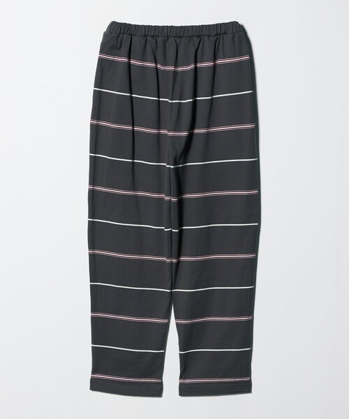 6(ロク)の「<6(ROKU)>コットン ワイド ボーダー イージーパンツ(その他パンツ・レディース・ダークグレー/オフホワイト・36/38)」の11枚目の写真