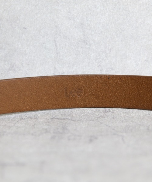 Lee(リー)の「Lee 30mm レザーナローベルト(ベルト・メンズ・ブラウン/ブラック/ダークブラウン・FREE)」の6枚目の写真