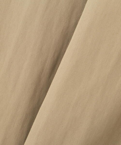 human woman（ヒューマンウーマン）の「◆コットンナイロンツイルスカート（スカート・レディース・ブラウン/ベージュ・MEDIUM）」の4枚目の写真