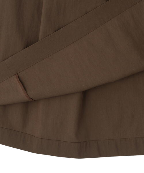 human woman（ヒューマンウーマン）の「◆コットンナイロンツイルスカート（スカート・レディース・ブラウン/ベージュ・MEDIUM）」の12枚目の写真