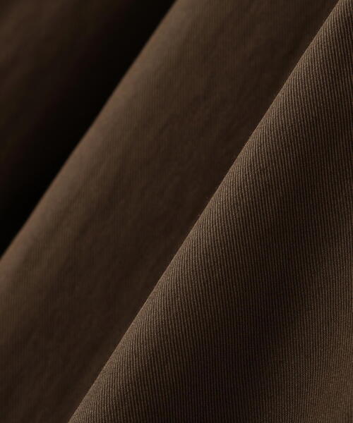 human woman（ヒューマンウーマン）の「◆コットンナイロンツイルスカート（スカート・レディース・ブラウン/ベージュ・MEDIUM）」の9枚目の写真