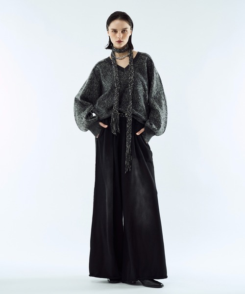 seyto サイズ2 / メランジジャガードVネックニット seyto サイズ2 / メランジジャガードVネックニット seyto（セイト）の