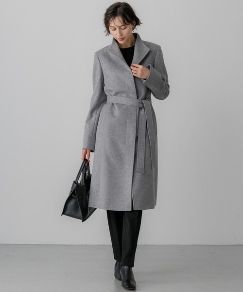 23区(ニジュウサンク)の「TRストレッチギャバ テーパード パンツ(その他パンツ・レディース・ブラック系/アイボリー系/グレー系/黄土色系/ホワイト系・40/38/36/42)」の9枚目の写真
