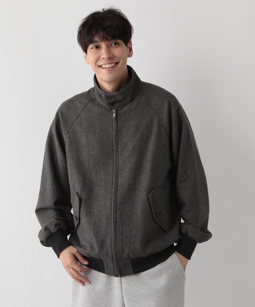 FOUND GOOD（ファウンドグッド）の「ヘリンボーンブルゾン（ブルゾン・メンズ・ブラック/グレー系8/ブラウン系・XL/M/L）」の5枚目の写真