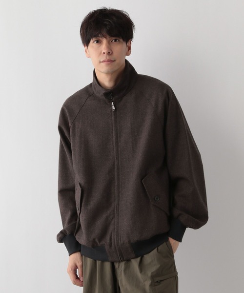 FOUND GOOD（ファウンドグッド）の「ヘリンボーンブルゾン（ブルゾン・メンズ・ブラック/グレー系8/ブラウン系・XL/M/L）」の9枚目の写真