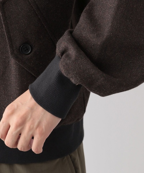 FOUND GOOD（ファウンドグッド）の「ヘリンボーンブルゾン（ブルゾン・メンズ・ブラック/グレー系8/ブラウン系・XL/M/L）」の18枚目の写真