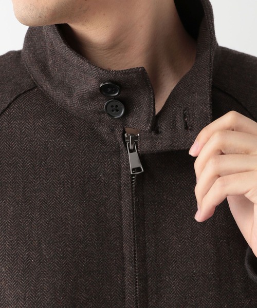 FOUND GOOD（ファウンドグッド）の「ヘリンボーンブルゾン（ブルゾン・メンズ・ブラック/グレー系8/ブラウン系・XL/M/L）」の21枚目の写真