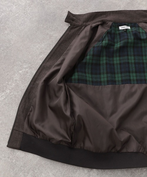 FOUND GOOD（ファウンドグッド）の「ヘリンボーンブルゾン（ブルゾン・メンズ・ブラック/グレー系8/ブラウン系・XL/M/L）」の22枚目の写真
