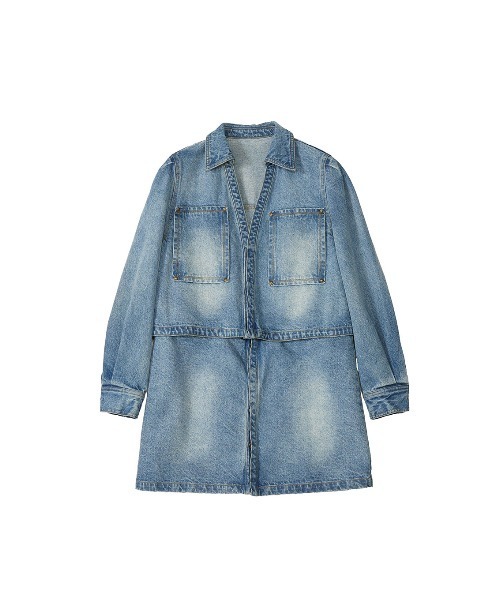 SEPARATE DENIM TUNIC（シャツ/ブラウス）｜ELCHELE（エルチェレ）の