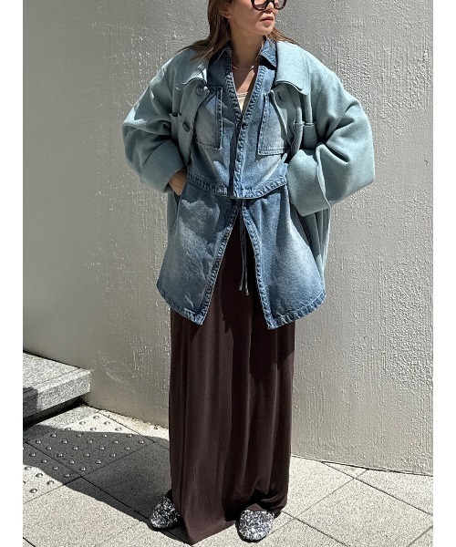 SEPARATE DENIM TUNIC（シャツ/ブラウス）｜ELCHELE（エルチェレ）の