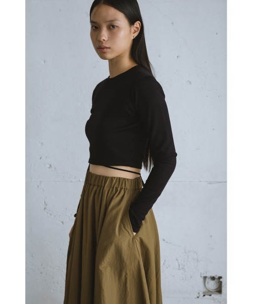 タックバルーンギャザースカート（スカート）｜STYLEMIXER（スタイル