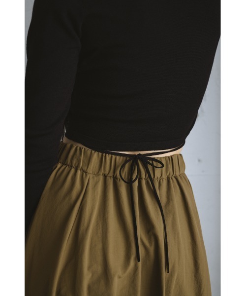 タックバルーンギャザースカート（スカート）｜STYLEMIXER（スタイル