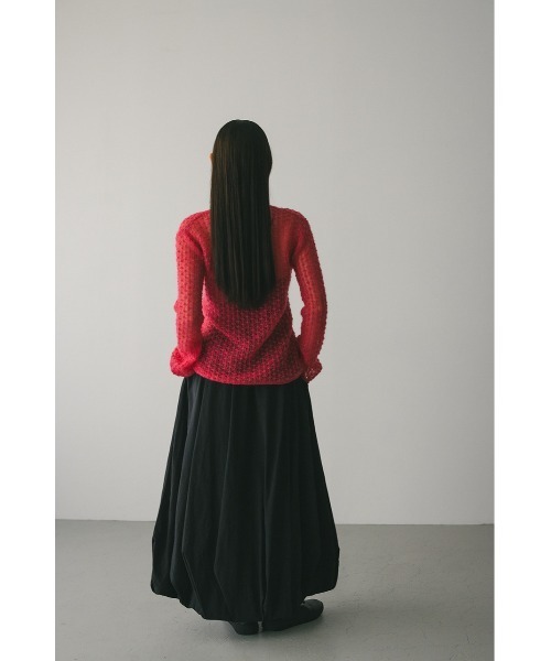 STYLEMIXER（スタイルミキサー）の「タックバルーンギャザースカート（スカート・レディース・ホワイト/ブラック/カーキ・SMALL/MEDIUM）」の8枚目の写真