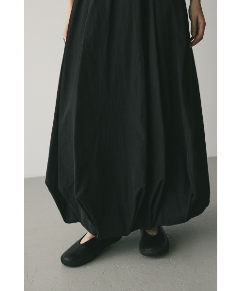 STYLEMIXER（スタイルミキサー）の「タックバルーンギャザースカート（スカート・レディース・ホワイト/ブラック/カーキ・SMALL/MEDIUM）」の12枚目の写真