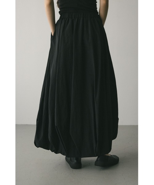 STYLEMIXER（スタイルミキサー）の「タックバルーンギャザースカート（スカート・レディース・ホワイト/ブラック/カーキ・SMALL/MEDIUM）」の13枚目の写真