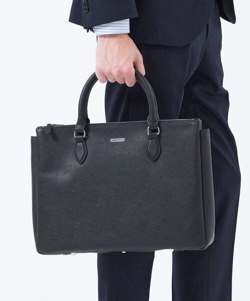 サフィアーノレザー ブリーフトート（ビジネスバッグ）｜MACKINTOSH