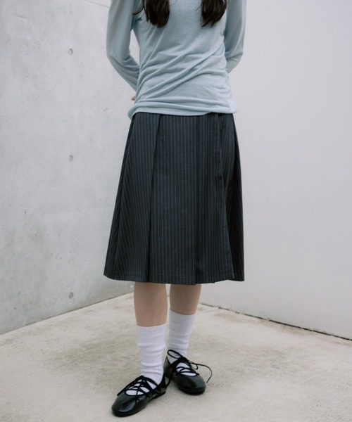 2way pleated skirt/2WAYプリーツスカート（スカート）｜haek（ハク